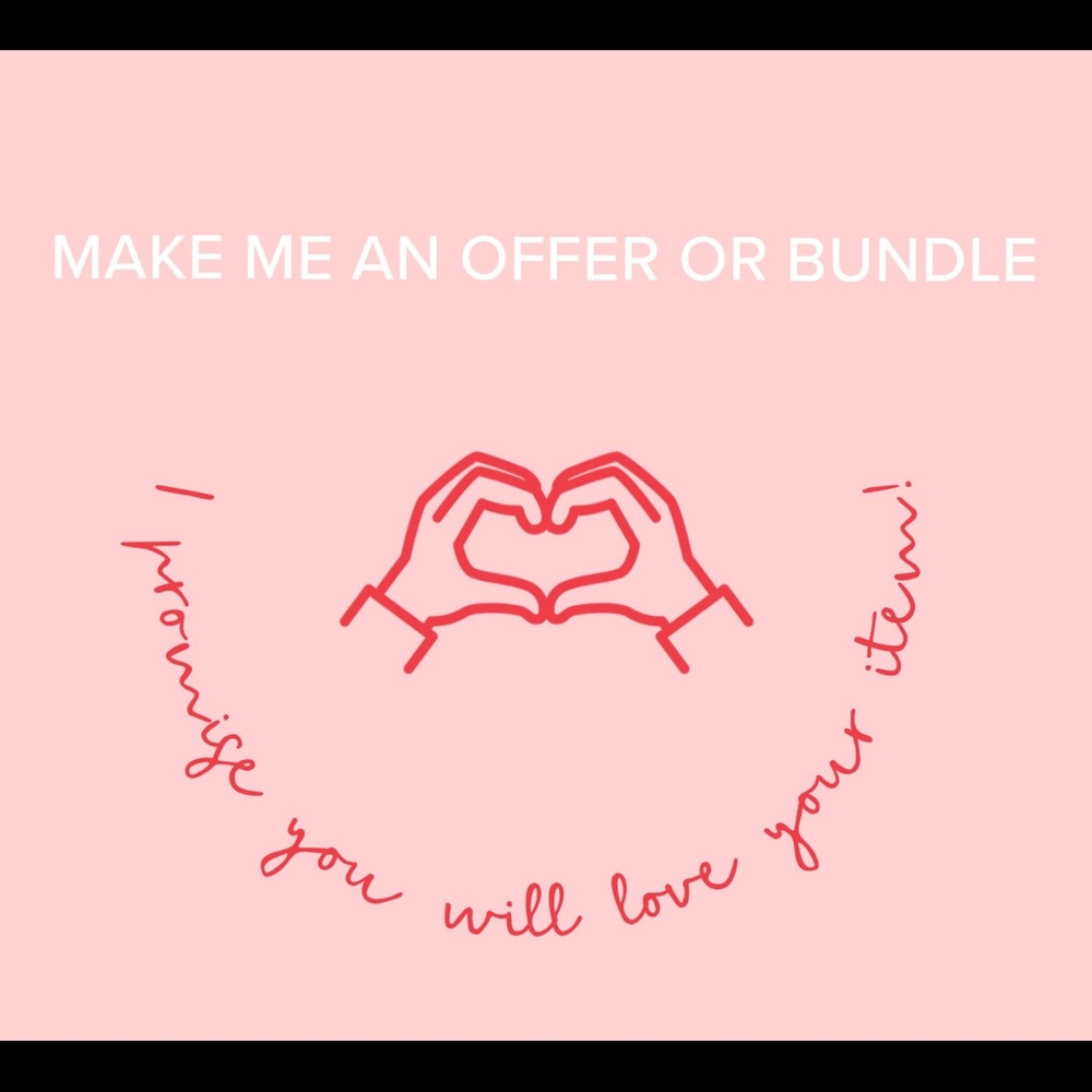 MAKE ME AN OFFER OR BUNDLE TWO OR MORE ITEMS!